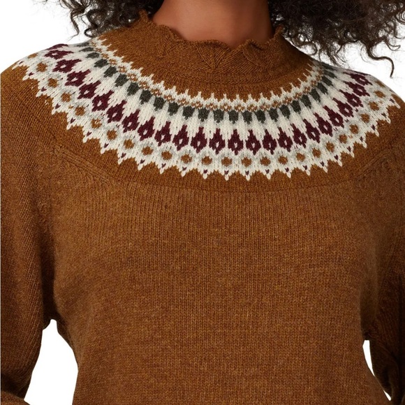 Sea New York Fair Isle Knit Wool Sweater - Picture 4 of 10